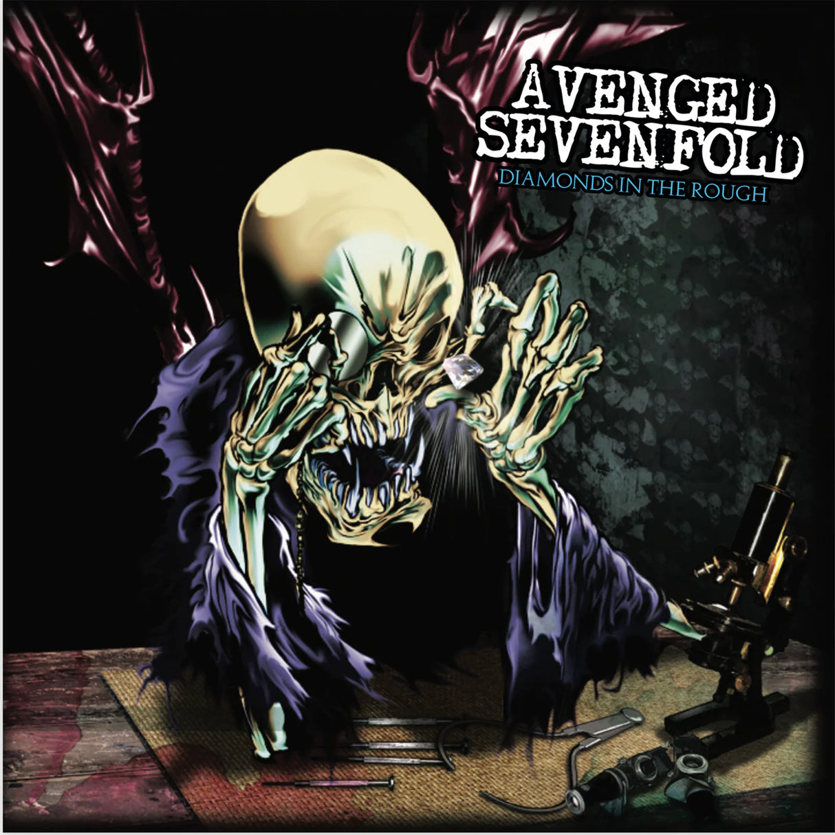Avenged Sevenfold - Diamonds In The Rough 2LP (Clear Vinyl)