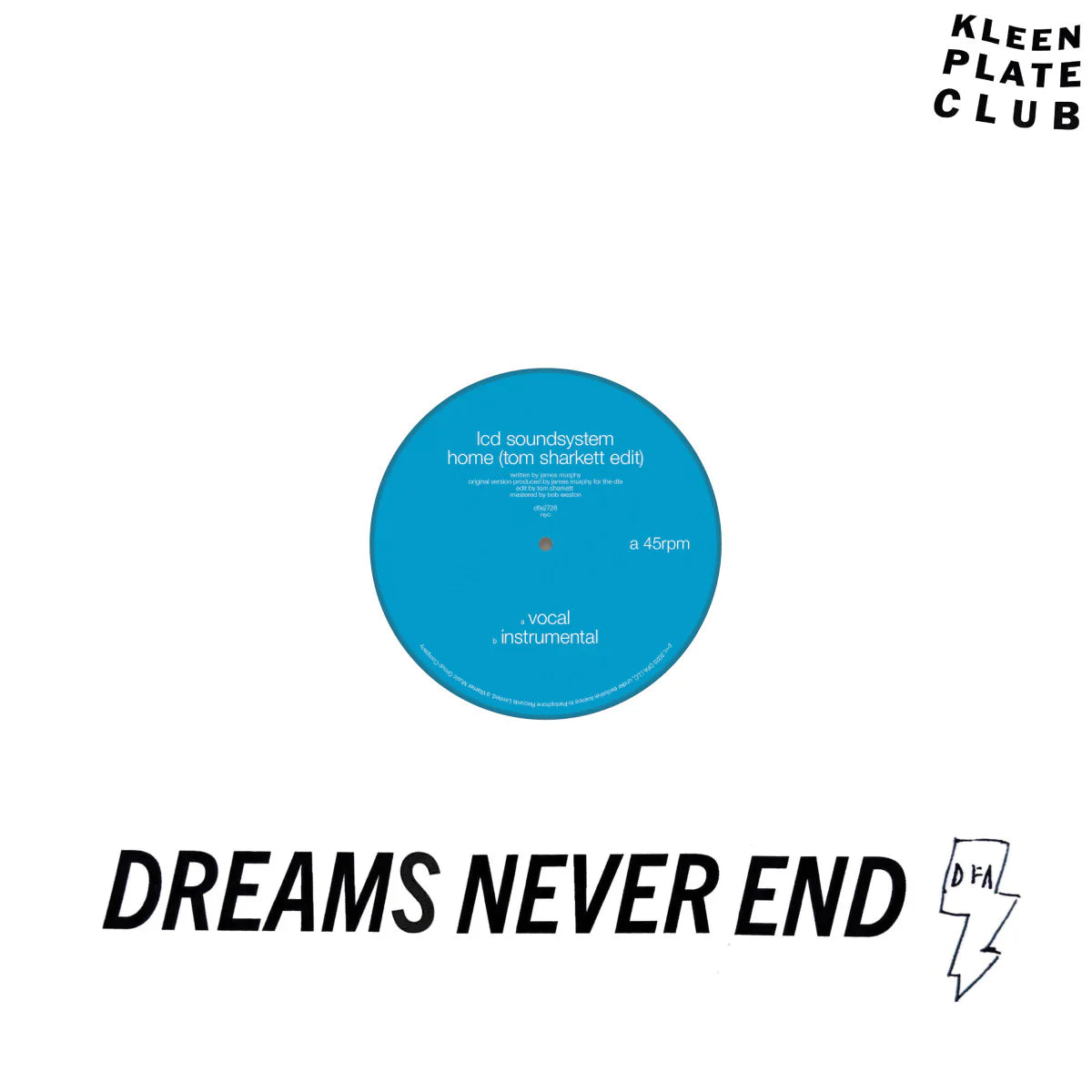 LCD Soundsystem - Home (Tom Sharkett Edit) EP