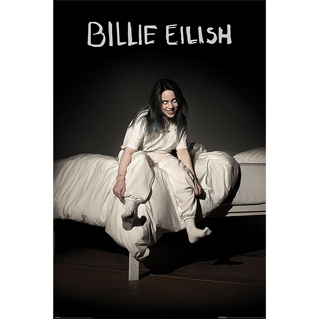 Billie Eilish (When We All Fall Asleep Where Do We Go) Poster