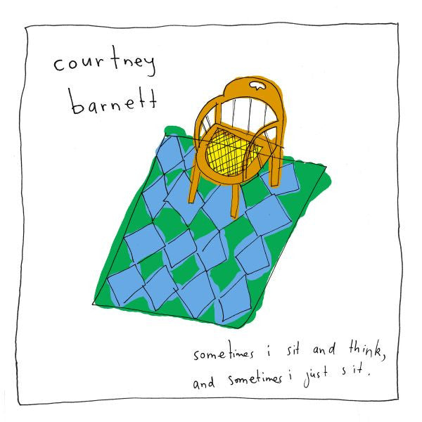 Courtney Barnett - Sometimes I Sit and Think, and Sometimes I Just Sit LP (Indie Exclusive Clear/Red/Yellow Splatter Vinyl)