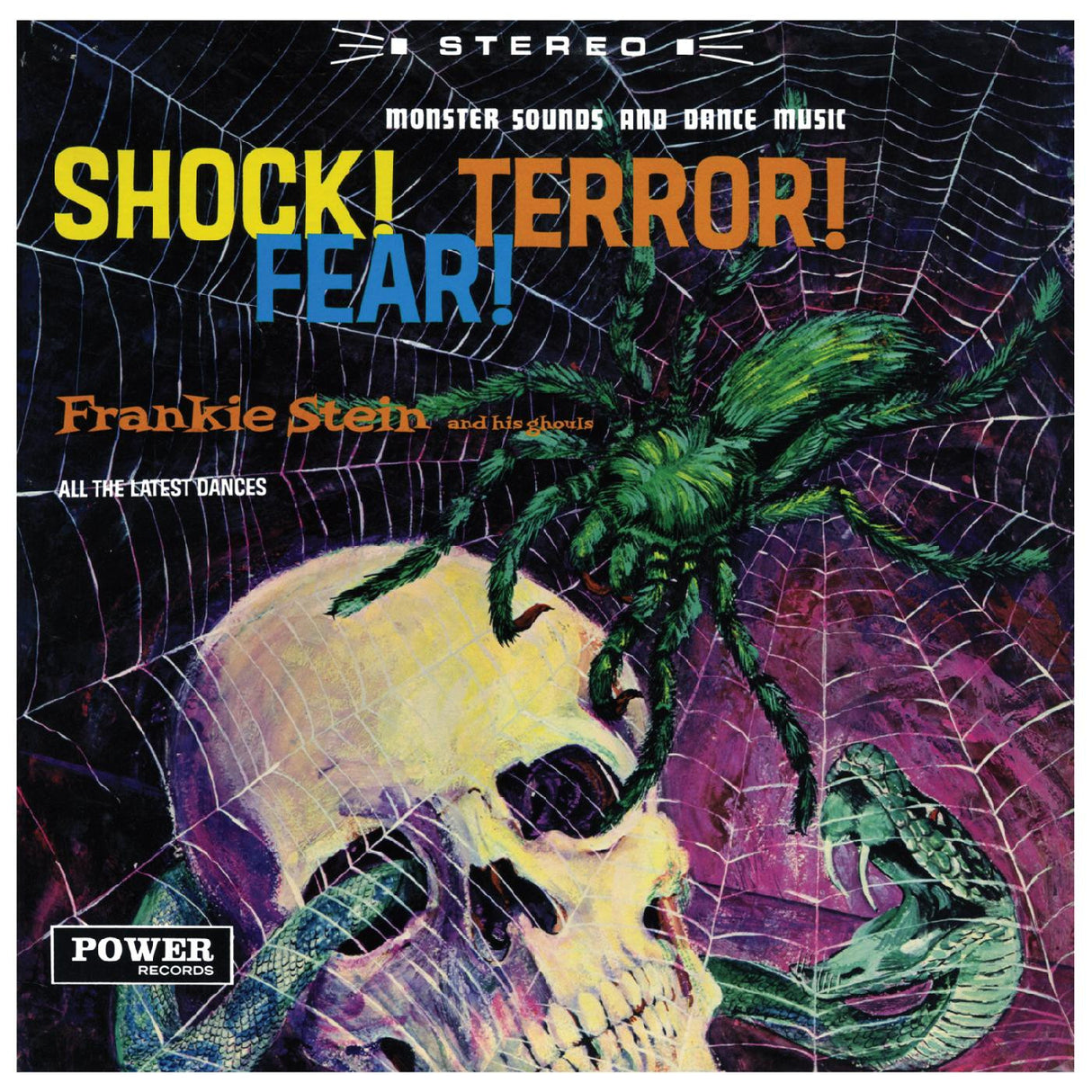 Frankie Stein and His Ghouls - Shock! Terror! Fear! LP (Emerald Green Vinyl)