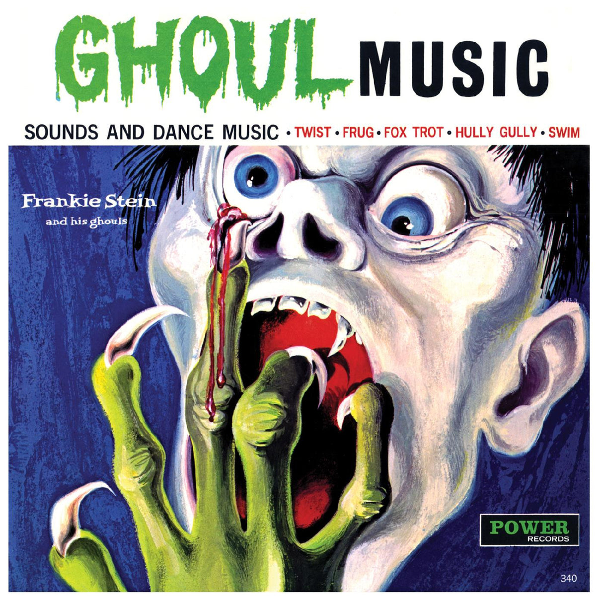 Frankie Stein and His Ghouls - Ghoul Music LP (Coke Clear With Yellow Swirl Vinyl)