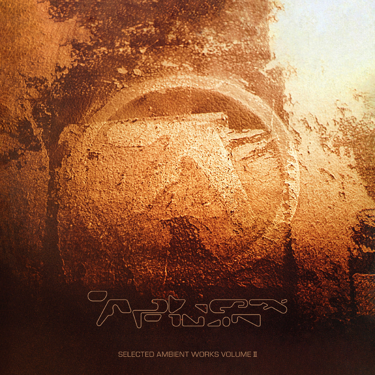 Album cover with textured design and text 'Selected Ambient Works Volume II' at the bottom.