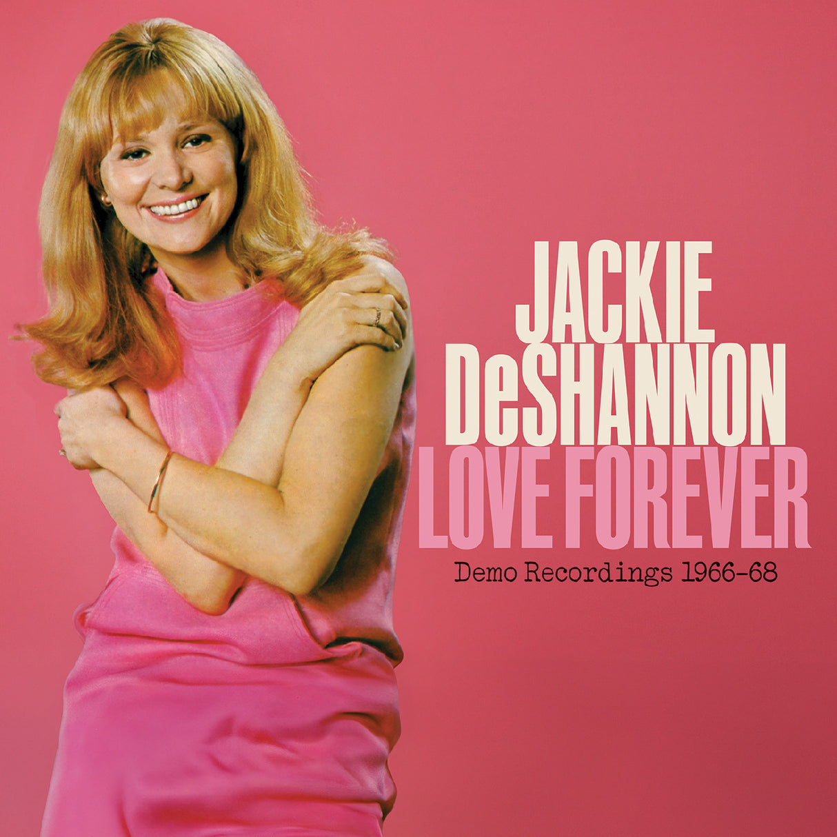 Jackie DeShannon - Love Forever--Demo Recordings 1966-`1968 LP (Red/White Swirl Vinyl)