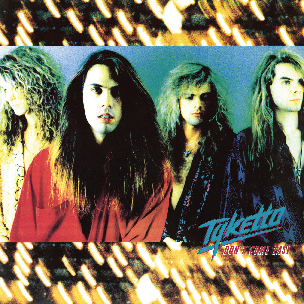 Tyketto - Don't Come Easy LP (Teal With White Swirl Vinyl)