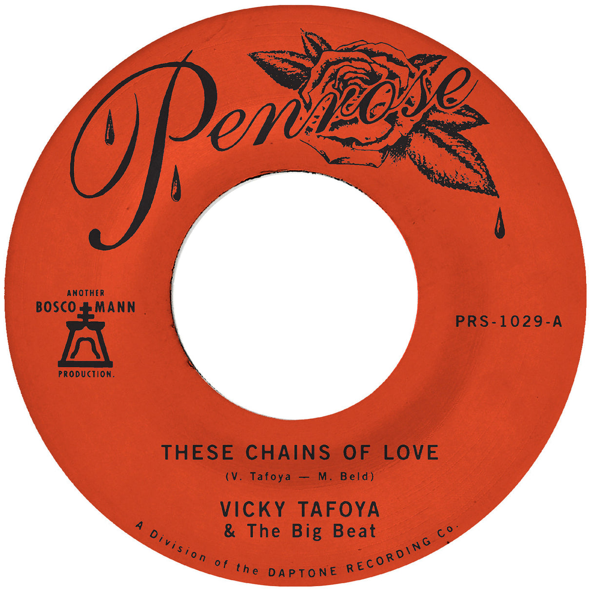 Vicky Tafoya - These Chains of Love b/w What A Cruel Way To Be 7-Inch