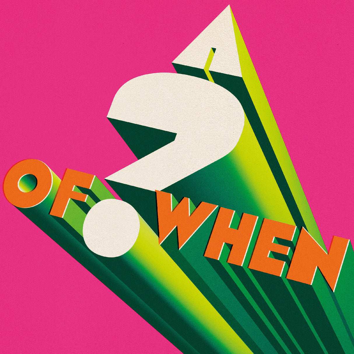 Panda Bear & Sonic Boom - A ? Of When LP (Indie Exclusive Pink Vinyl)