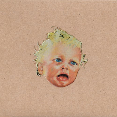 Album cover art featuring a painting of a baby's face on a beige background.