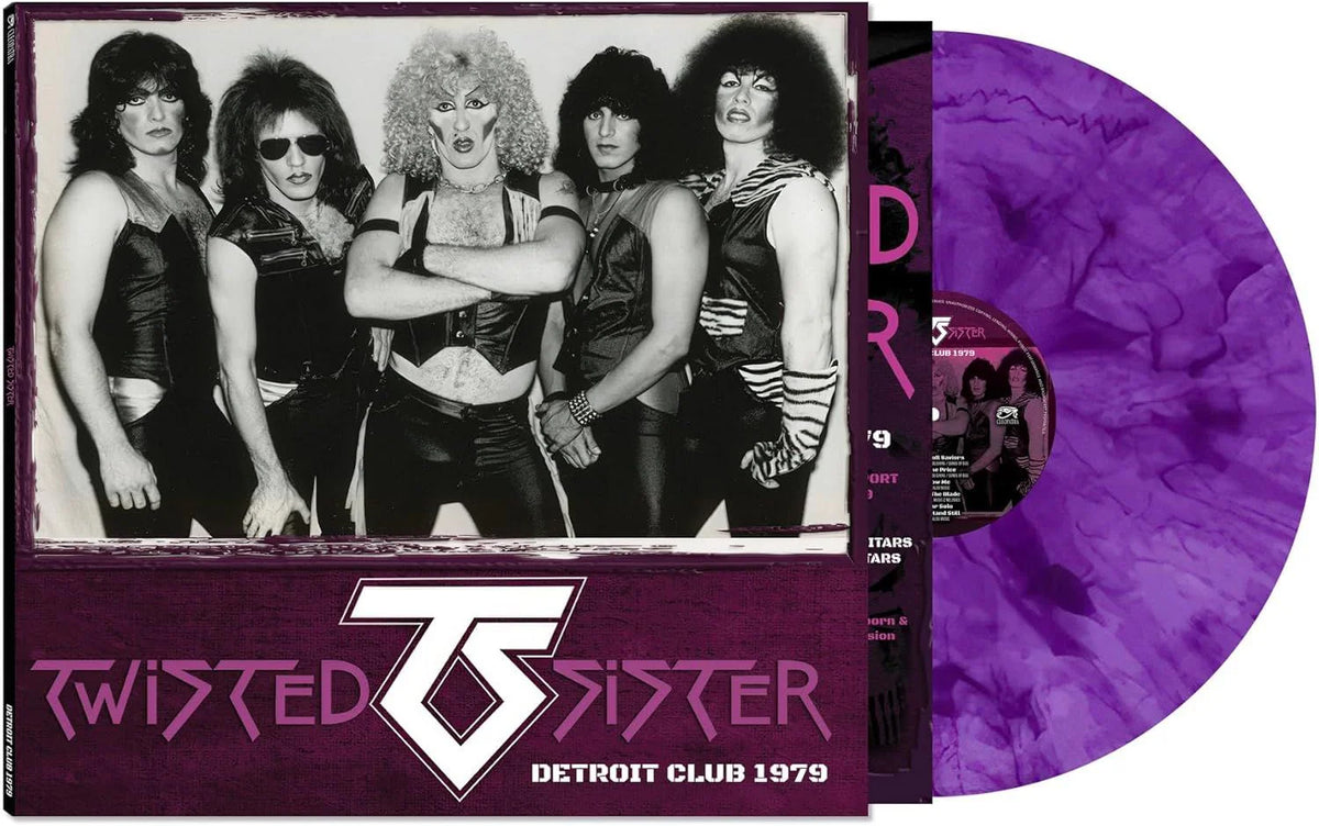 Twisted Sister - Detroit Club 1979 LP (Purple Marble Vinyl) – Beat