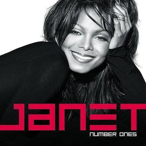 Album cover with a person leaning on a shoulder, featuring the name 'Janet' in red text.