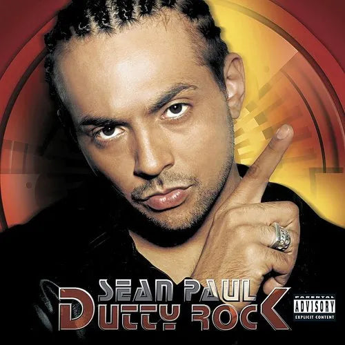 Sean Paul - Dutty Rock 2LP deluxe edition cover featuring a crystal clear vinyl record.