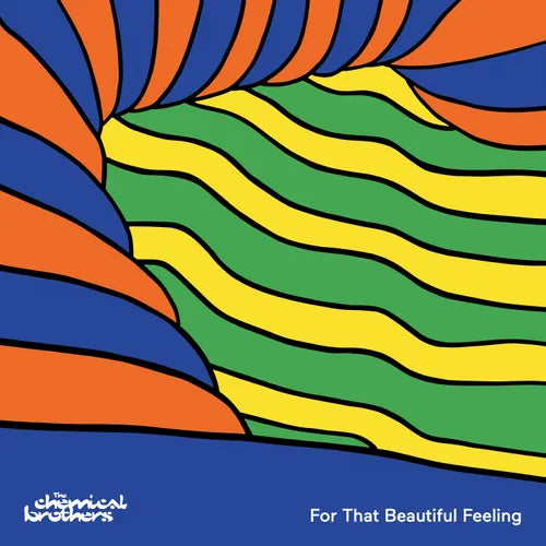 Album cover with colorful wavy lines and 'The Chemical Brothers' branding