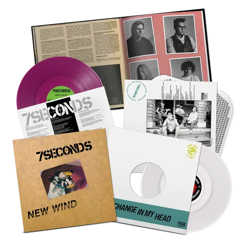 7 Seconds - New Wind / Change In My Head 2LP (Purple Vinyl)