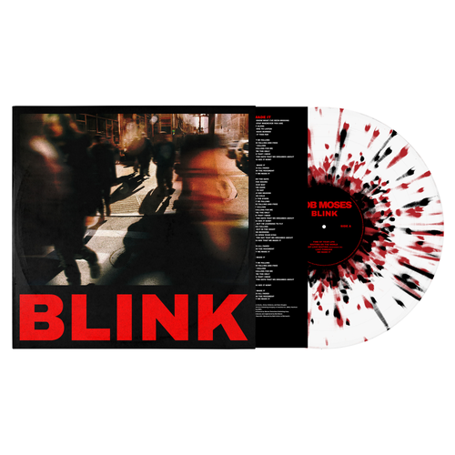 Bob Moses - BLINK LP (Indie Exclusive Clear with Red + Black Splatter Vinyl)