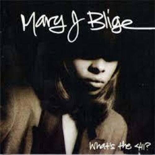 This image features the album cover for "What's The 411?" by Mary J. Blige.