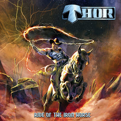 Thor - Ride Of The Iron Horse LP (Coke Bottle Green Vinyl)