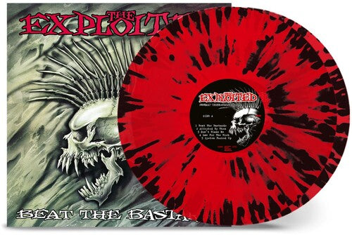The Exploited - Beat The Bastards LP (Trans Red & Black Splatter)