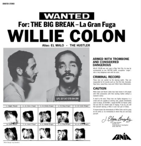 Willie Colon - La Gran Fuga / The Big Break LP