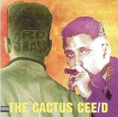 Album cover for 3rd Bass - Cactus Album featuring a member of the group with a cactus graphic in the background.