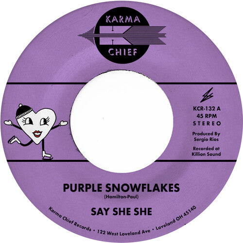 Say She She - Purple Snowflakes / This Wintertime 7-Inch (Purple Vinyl)