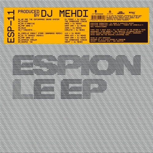 DJ Mehdi - Espion EP (Orange Vinyl)