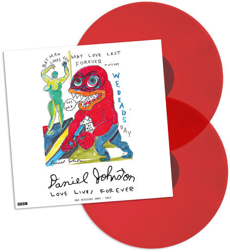 Daniel Johnston - Love Lives Forever - BBC Sessions 2003-2011 2LP (Red Vinyl)