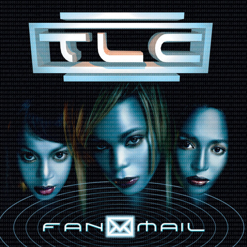 Album cover for TLC's 'Fan Mail' with three faces and the band name displayed.