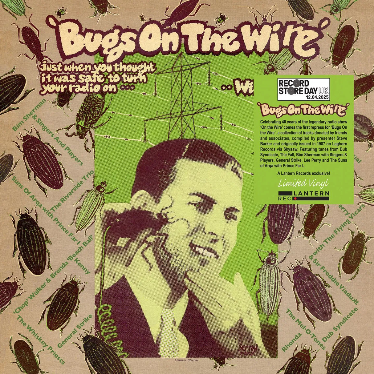Bugs On The Wire LP