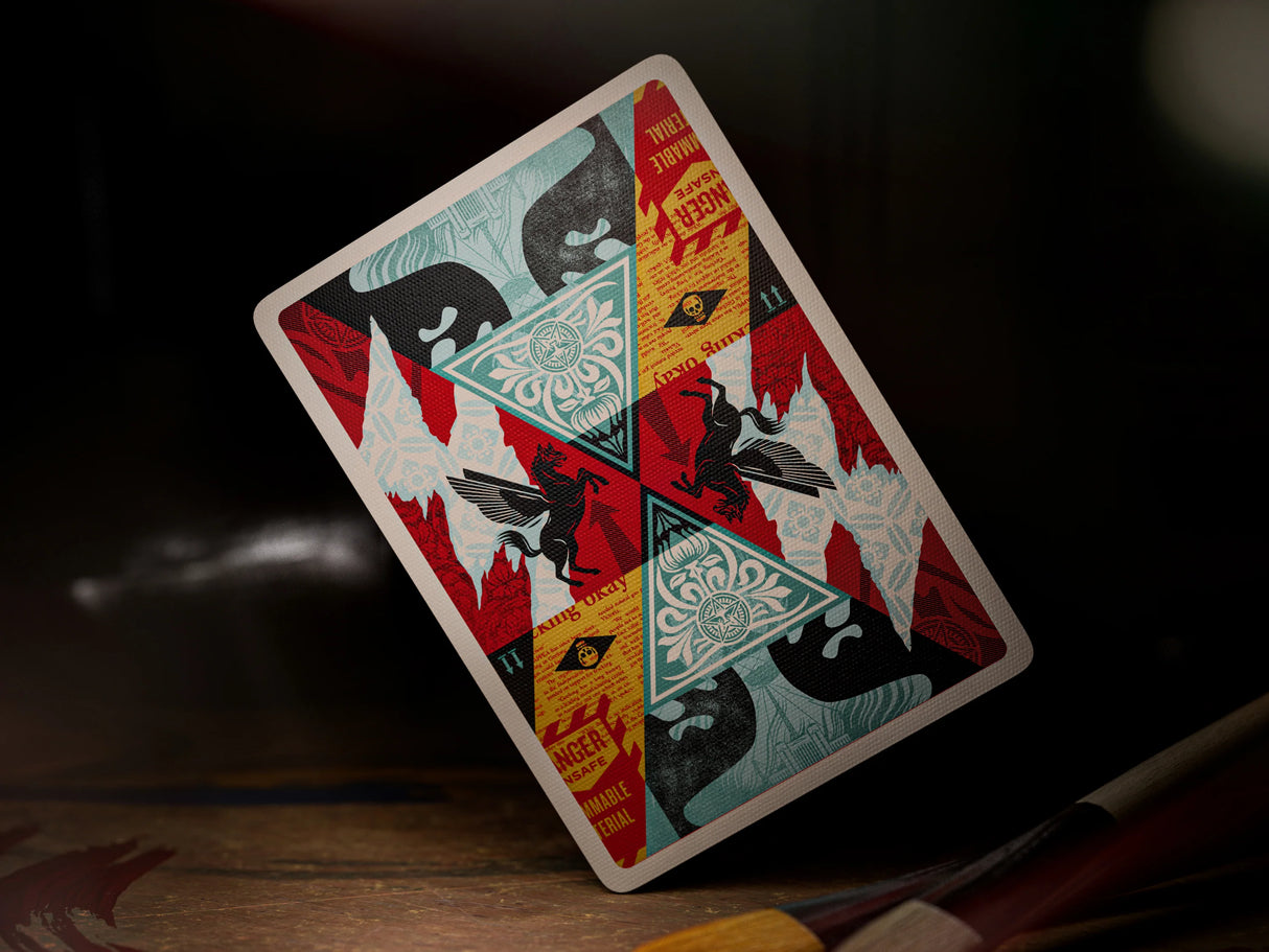 OBEY Playing Cards - Gold