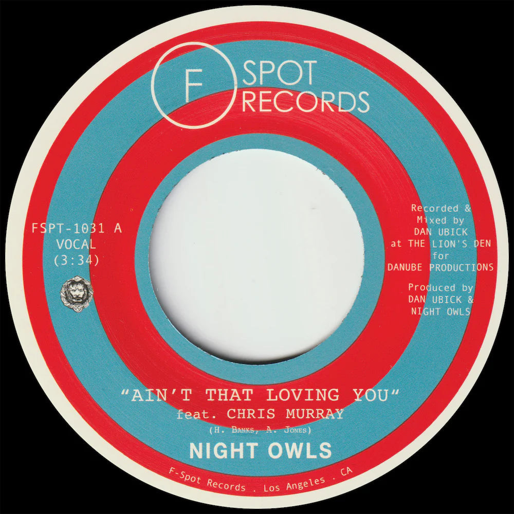 Night Owls - Ain't That Loving You (feat. Chris Murray) b/w Are You Lonely for Me, Baby (feat. Malik Moore) 7-Inch
