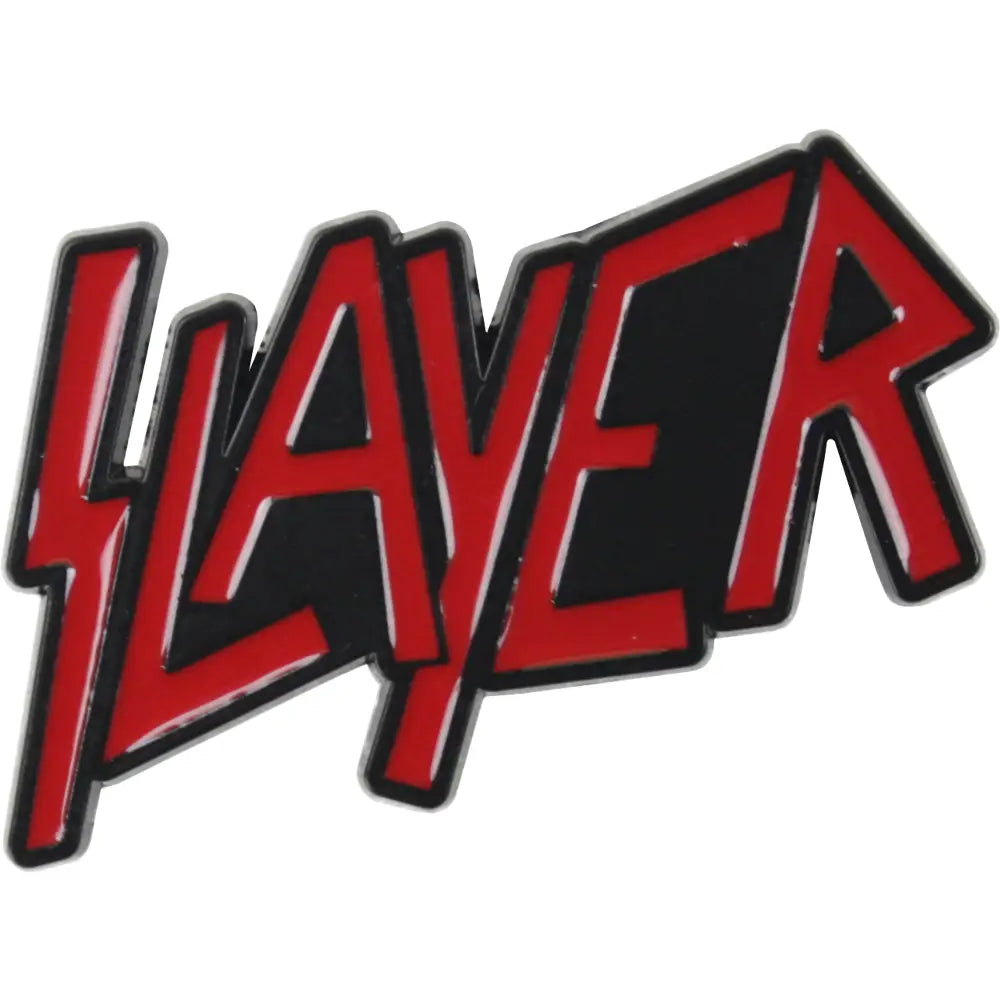 Enamel Pin - Slayer - Red & Black Logo