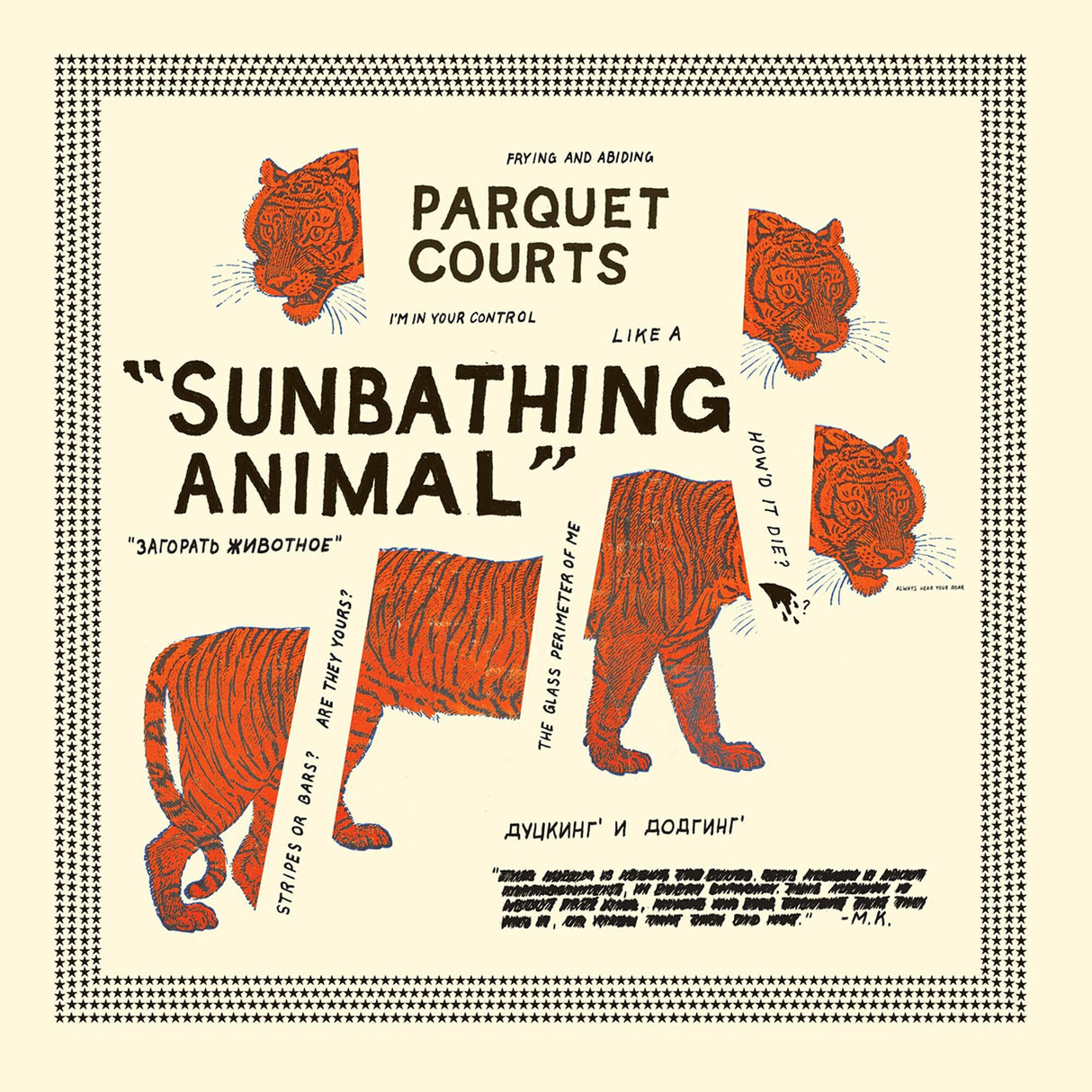 Parquet Courts - Sunbathing Animal LP