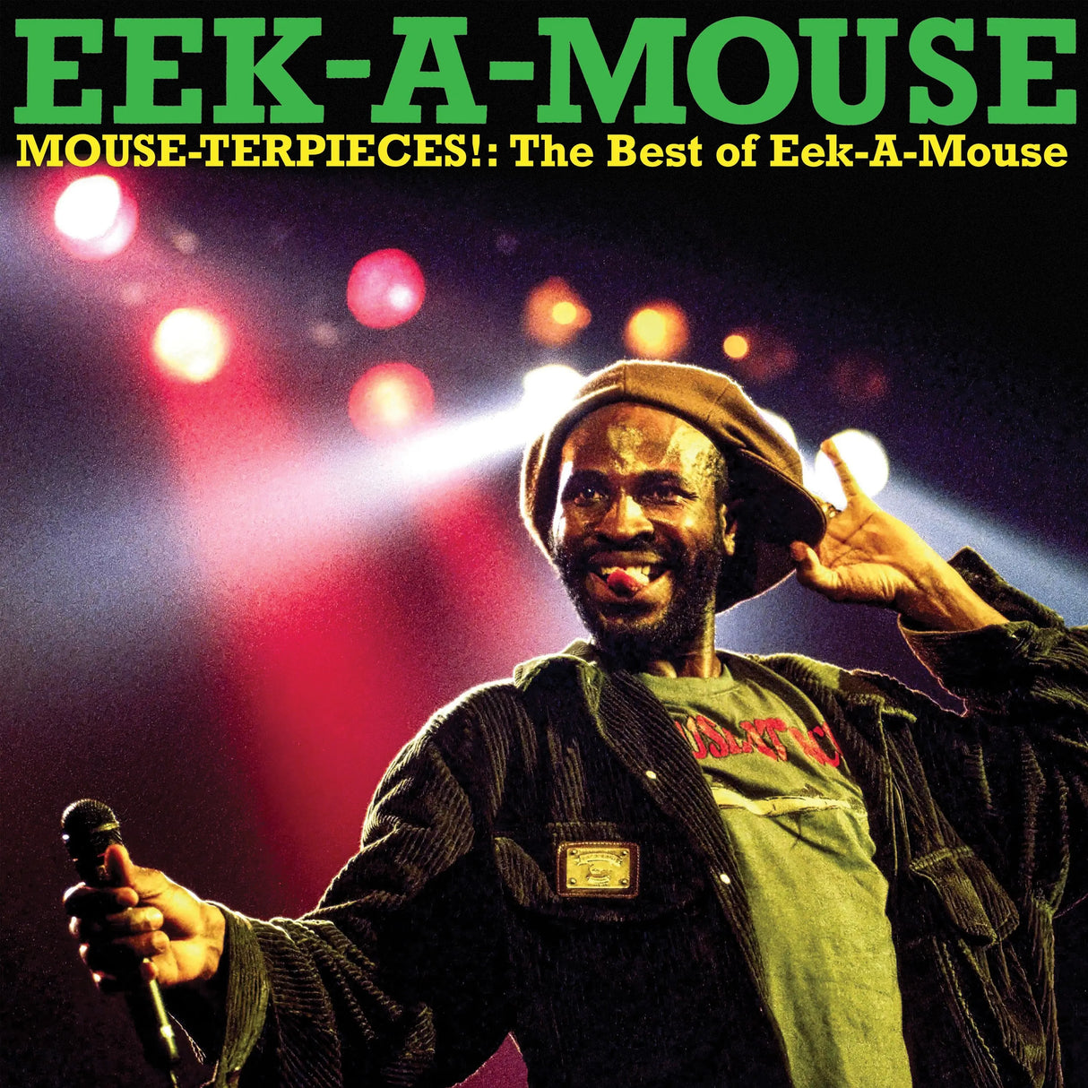 Eek-A-Mouse - Mouse-terpieces: Best of Eek-A-Mouse LP (Red/Green/Yellow Split Vinyl)