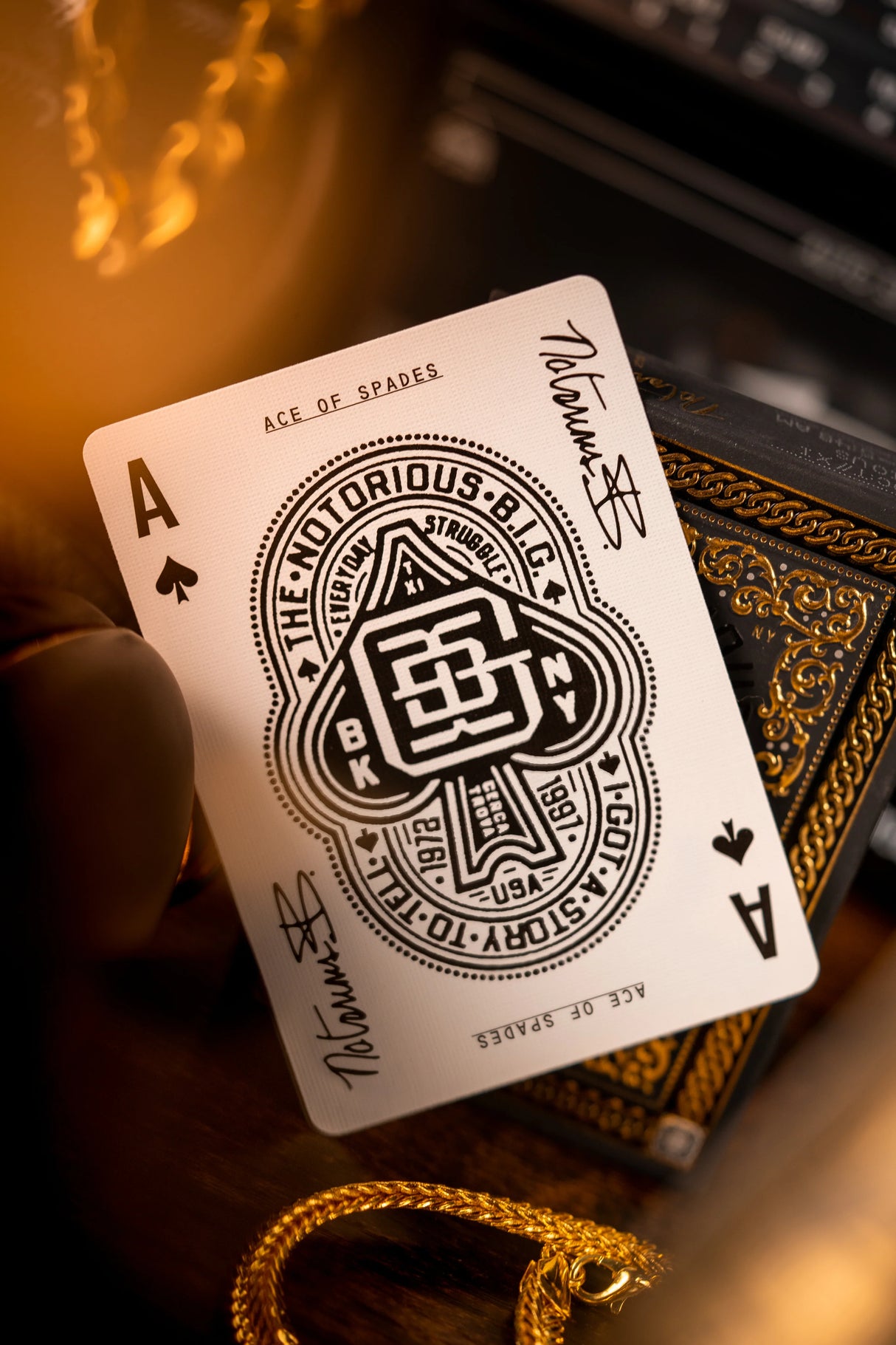 Notorious B.I.G. Playing Cards