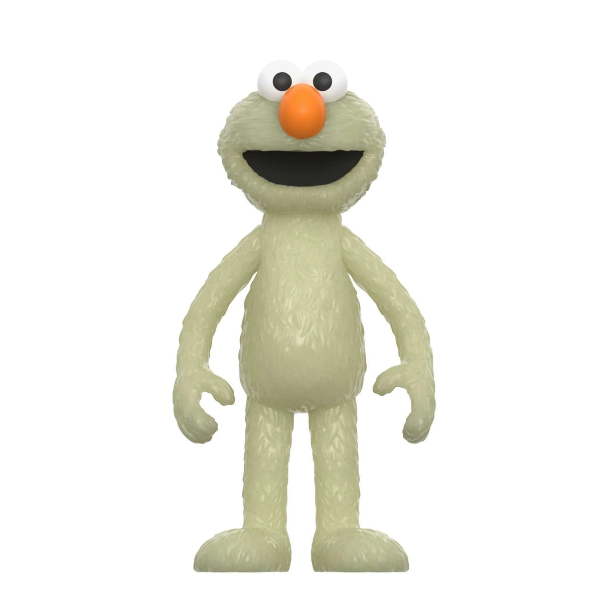 Oscar the Grouch figure from Sesame Street on a white background
