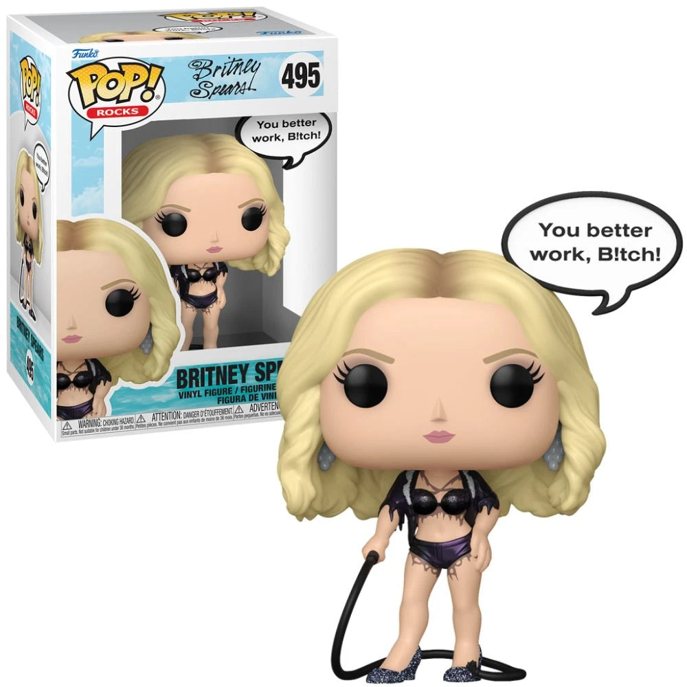 Pop! Music: Britney Spears - Work B!tch Sayings Funko