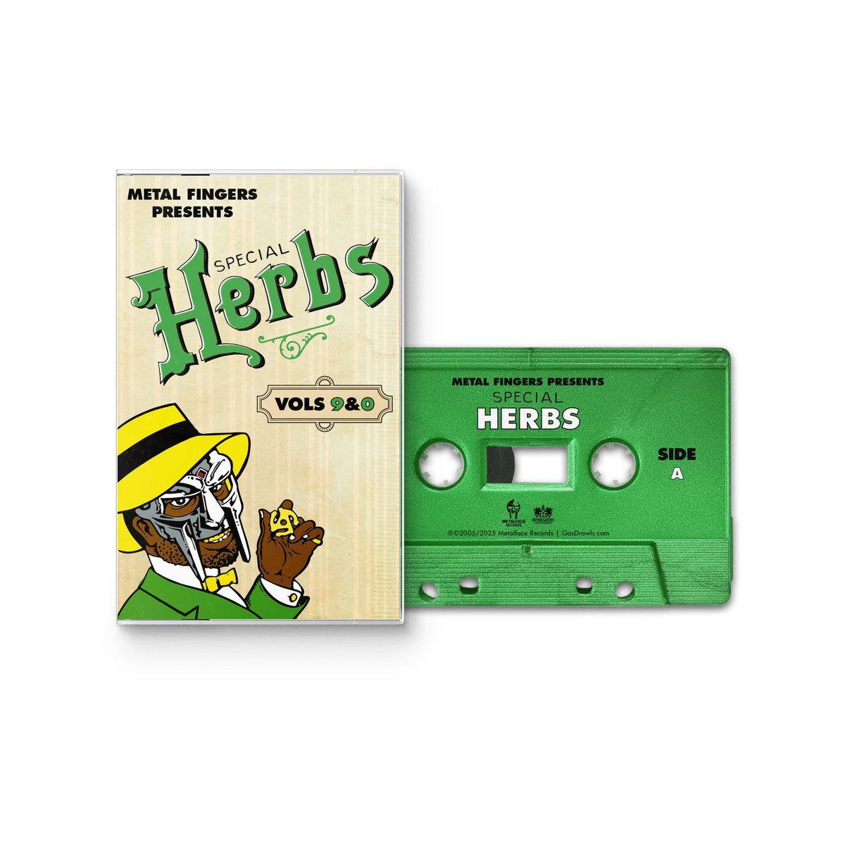 MF Doom - Metal Fingers Presents: Special Herbs Vol. 9 & 0 Cassette