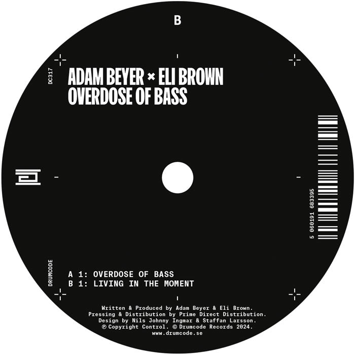 Adam Beyer & Eli Brown - Overdose EP
