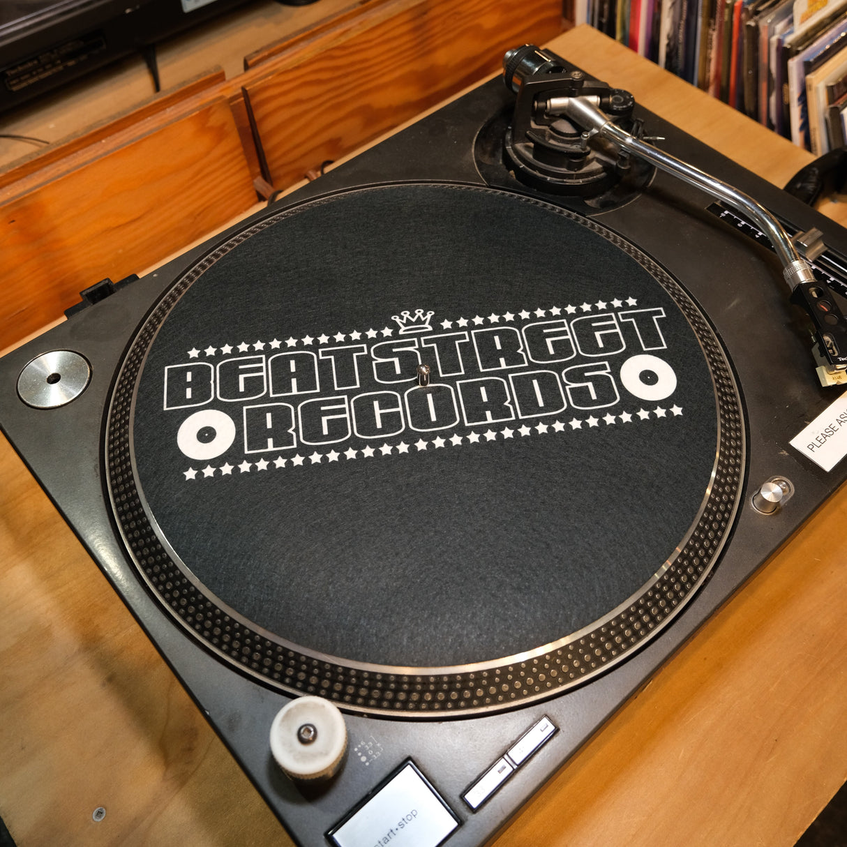 Beat Street Slipmat - Logo Dark Green