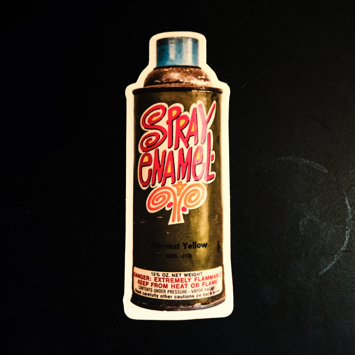 Paint Can Sticker - Spray Enamel