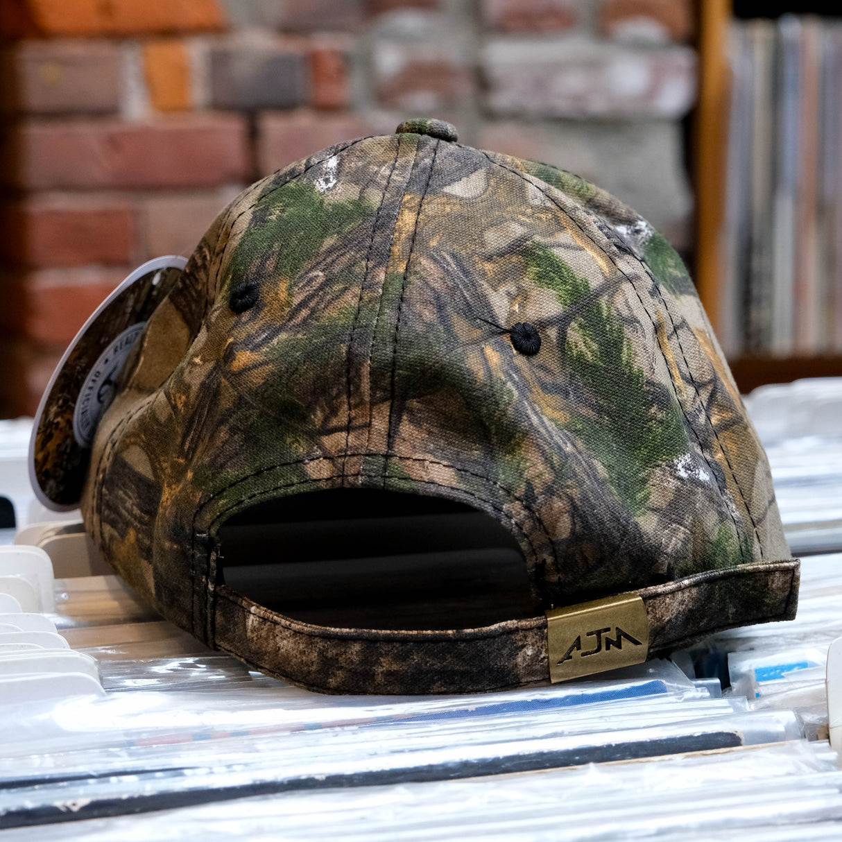 Beat Street Camo Cap - Brown Text