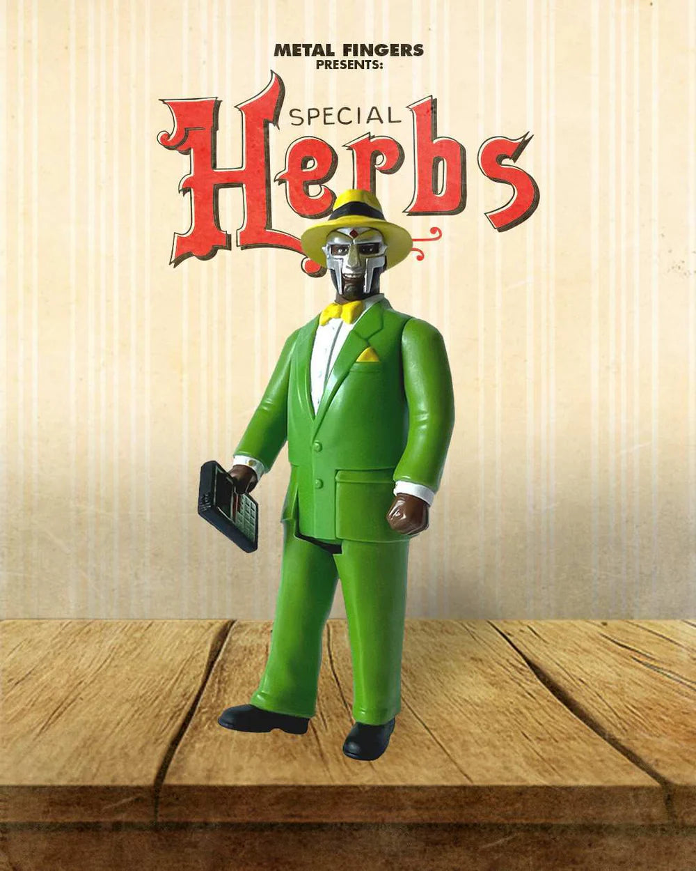 MF DOOM ReAction Figures Special Herbs