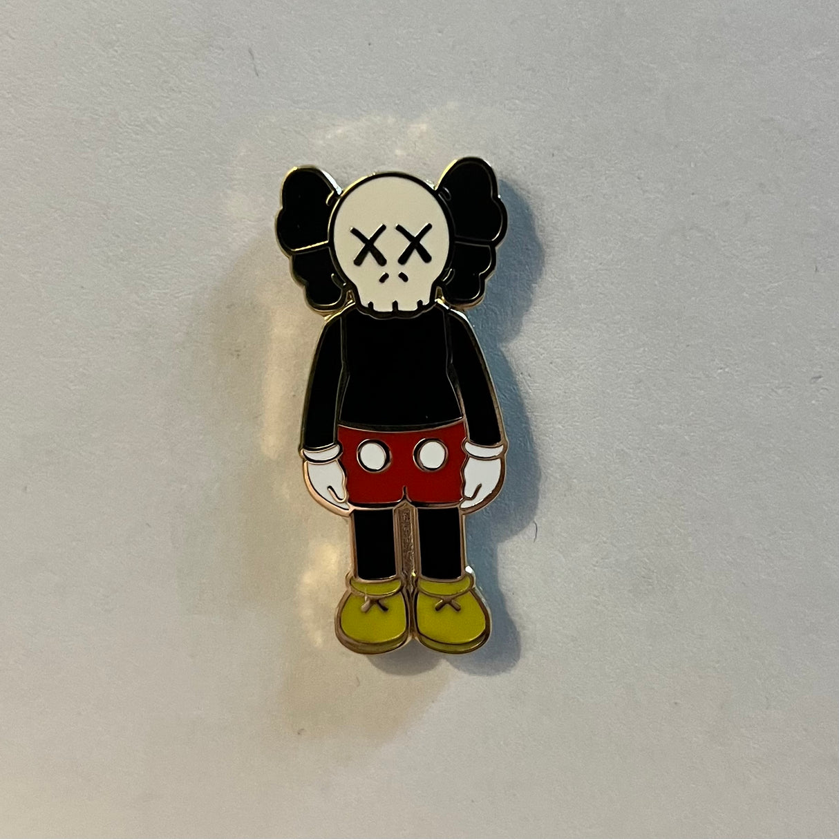 Hypebeast Kaws Pin Mickey Hard Enamel Pin