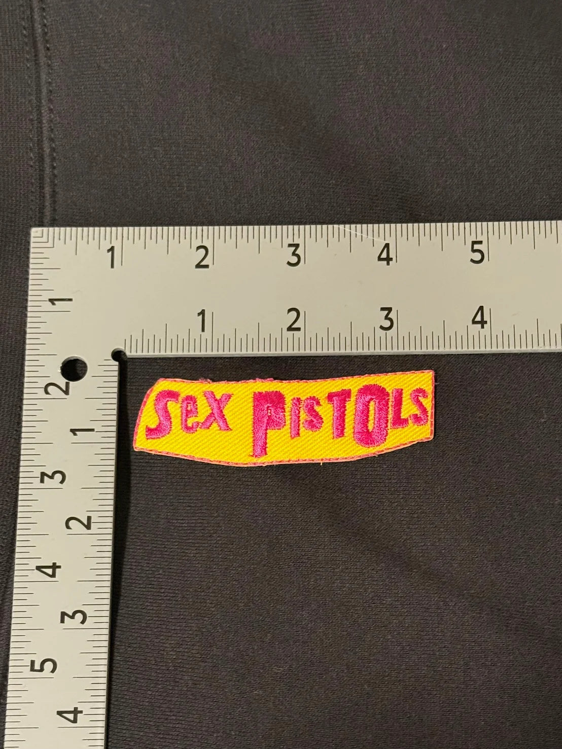 Sex Pistols Patch - Yellow / Pink