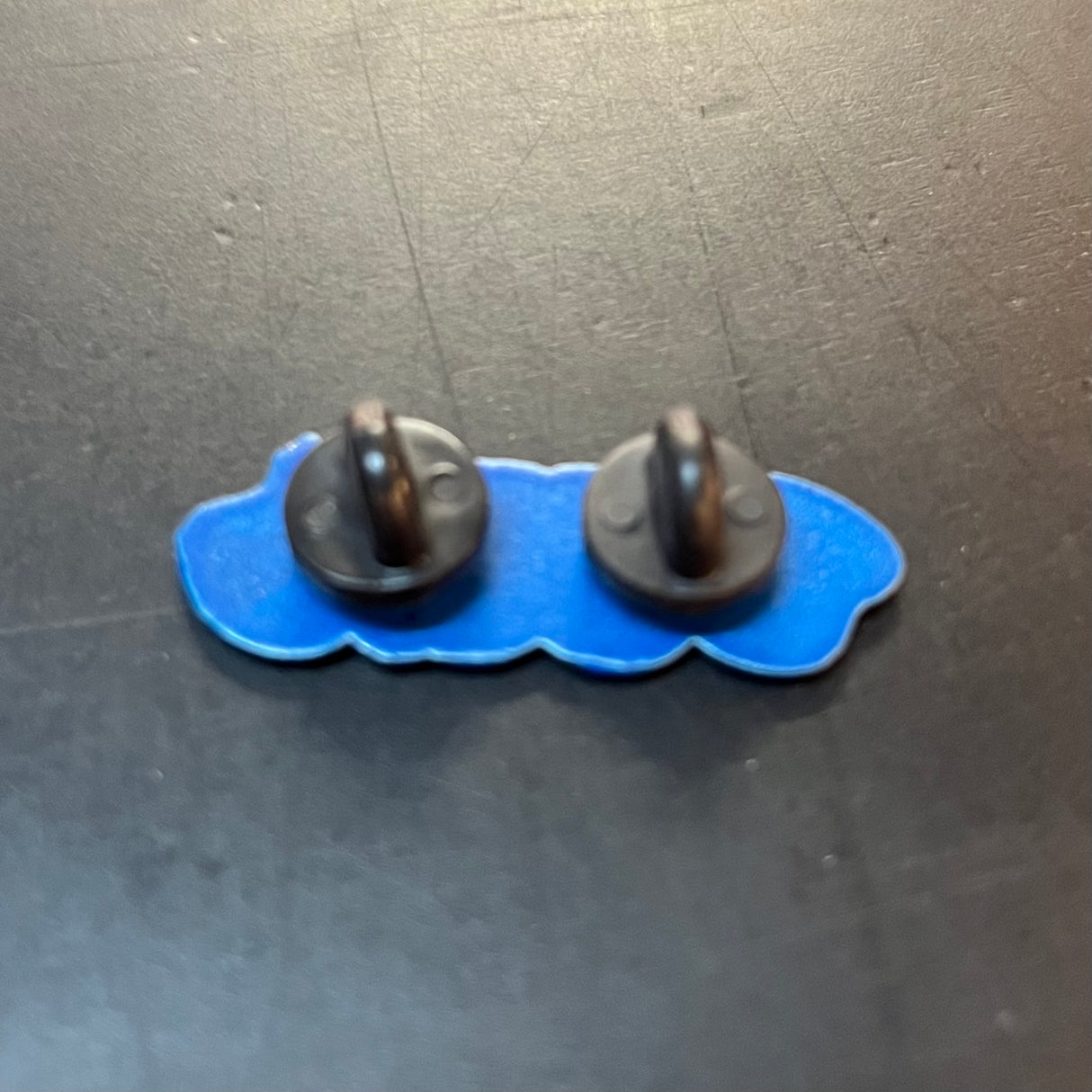 MF Doom Orange And Blue Pin