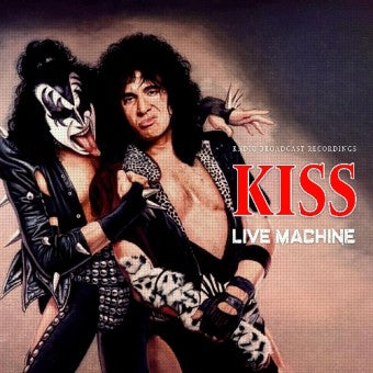 Kiss - Live Machine 10" (Splatter Vinyl)