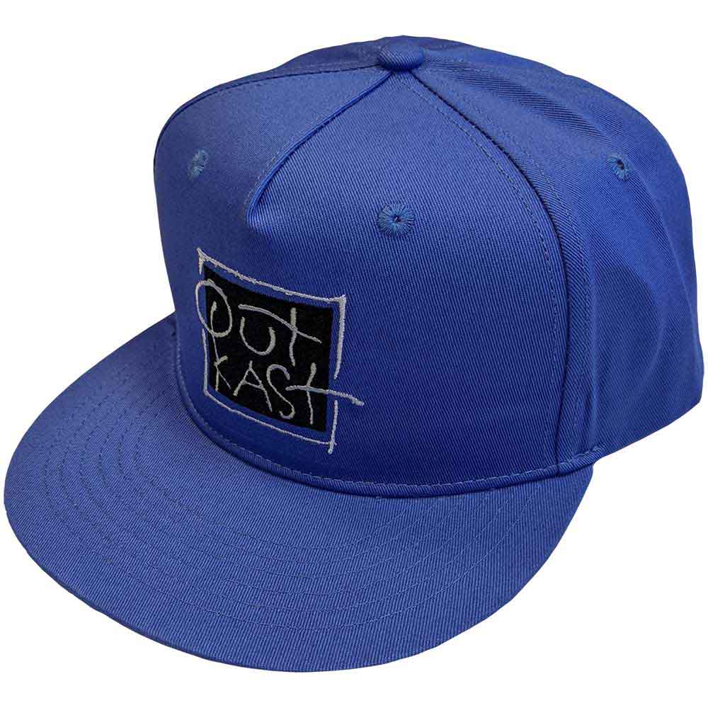 Outkast Unisex Snapback Cap - Box Logo Blue
