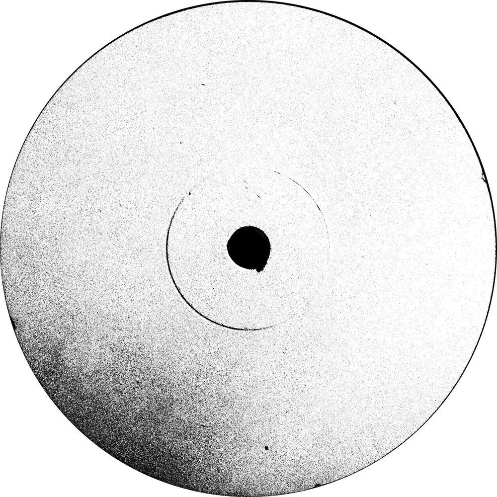 Black circle on a white background