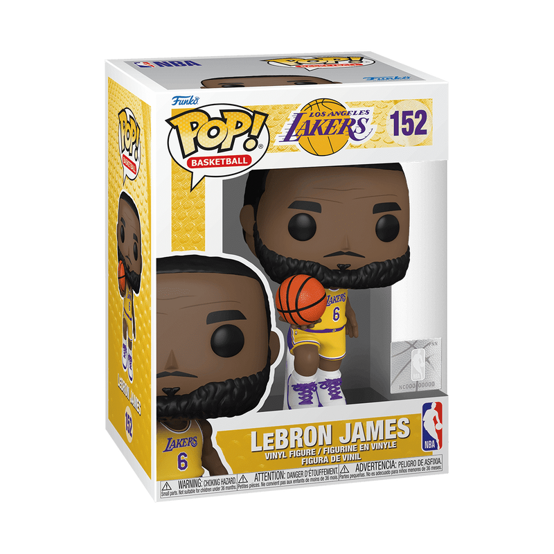 NBA Pop! Lebron James in 6 Jersey Funko