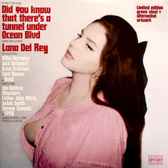 Lana Del Rey - Did You Know That There's A Tunnel Under Ocean Blvd 2LP (Green Vinyl, Alternative Artwork)